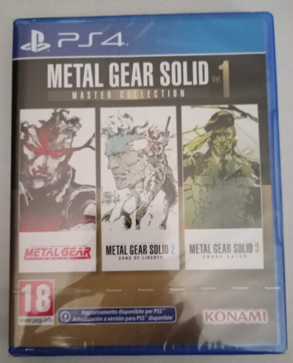 Metal Gear Solid Master Collection Vol.1 frontal