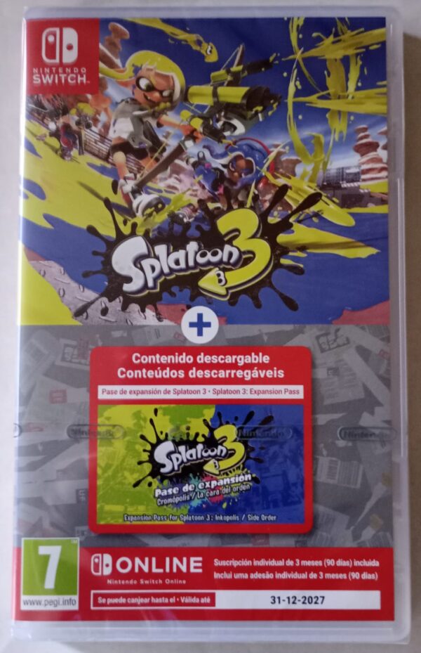 Splatoon 3 + pase expansión frontal