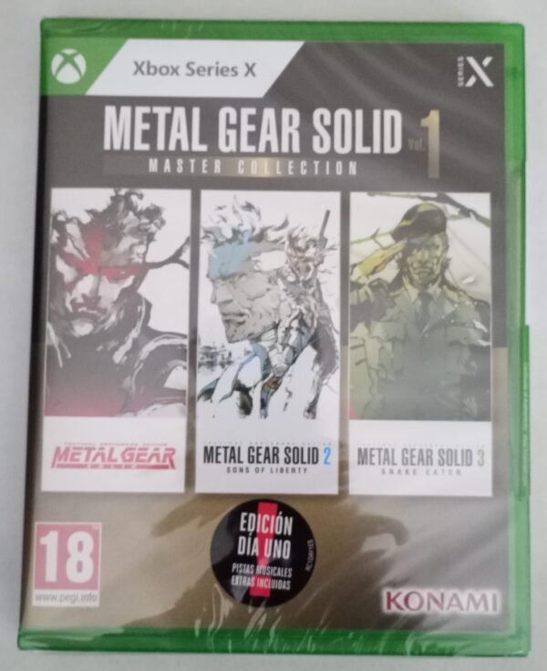 Metal Gear Solid Master Collection Vol. 1 frontal