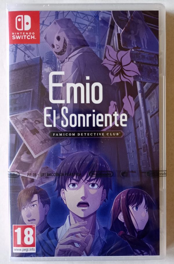 Emio el sonriente - Famicom Detective Club frontal