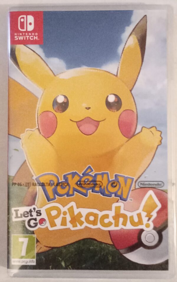 Pokemon Let's Go Pikachu frontal