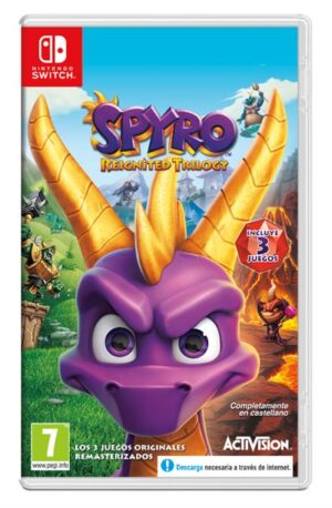 Spyro Reignited Trilogy Portada