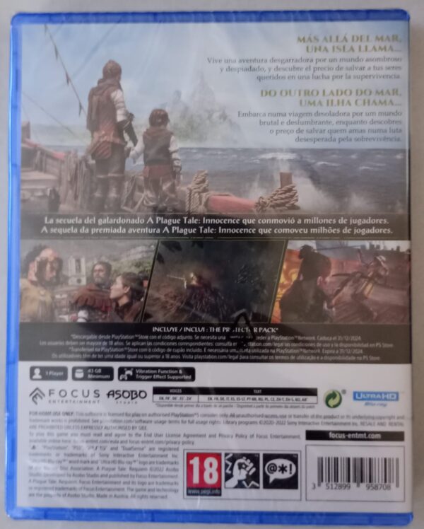 A Plague Tale Requiem trasera