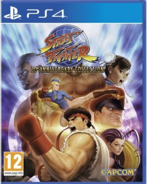 Street Fighter 30th Anniversary Collection portada