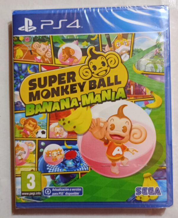 Super Monkey Ball Banana Mania PS4